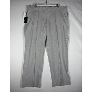NWT Polo Ralph Lauren Pants 40x32 Blue Seersucker Trousers Pinstripe Preppy